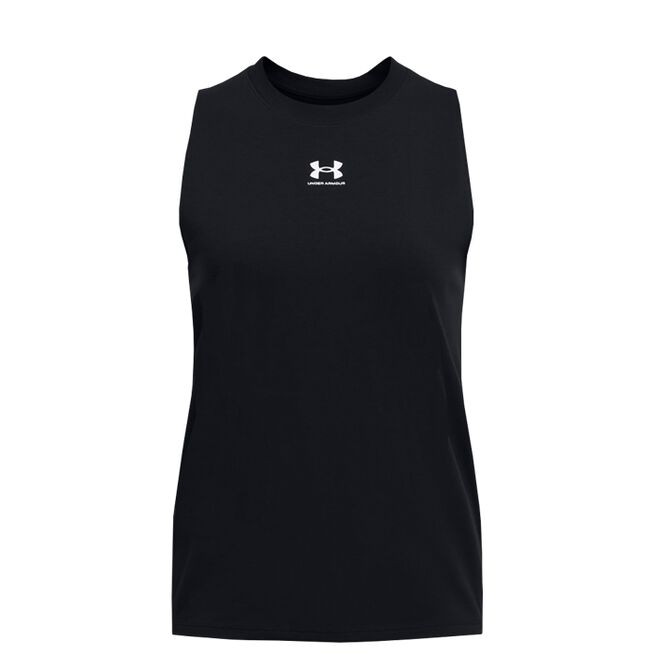 Off Campus Muscle Tank, Black