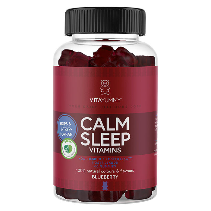 Calm Sleep Bl&aring;b&auml;r 60 Gummies