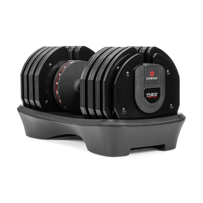 Gymstick Quick-Lock S&auml;&auml;dett&auml;v&auml; k&auml;sipaino 36 kg
