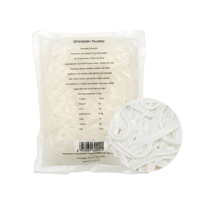 Shirataki Fettucini, 200 grammaa