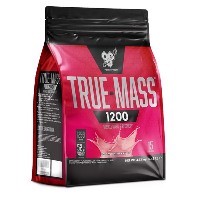 True Mass 1200 Gainer 15 annosta Strawberry
