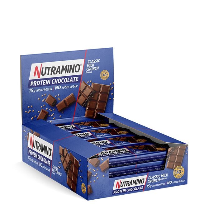 16 x Proteiinipatukka 50 g Classic Milk Crunch Classic Milk Crunch