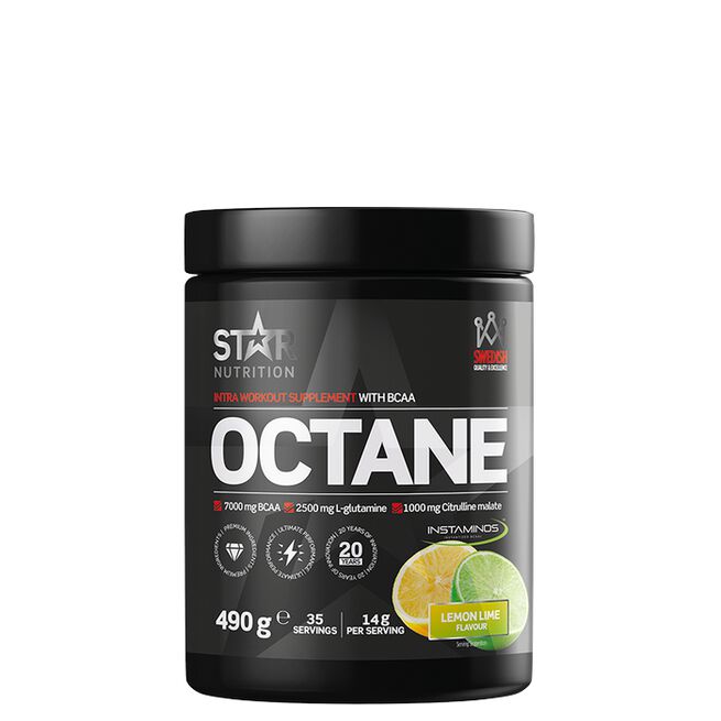 Octane Intra Workout BCAA-jauhe 490 g Lemon Lime Sour