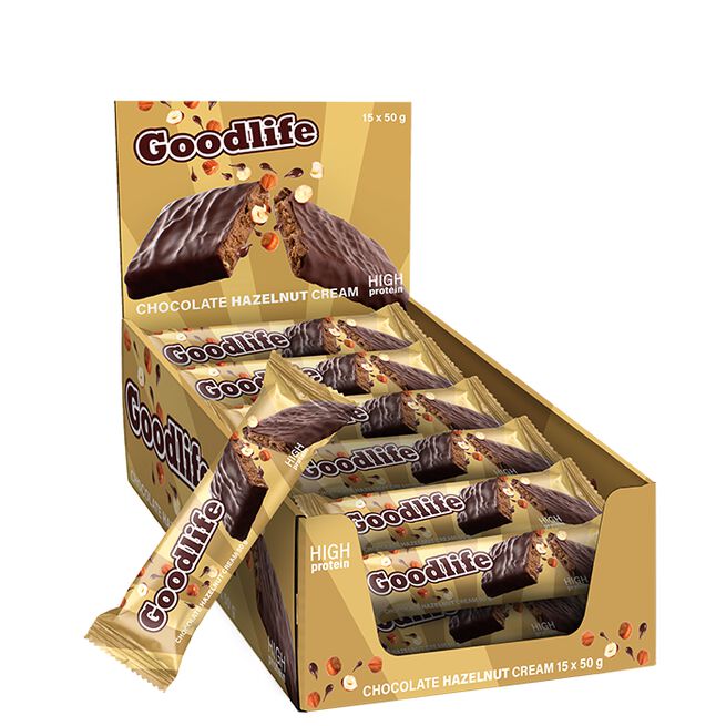 15 x Proteiinipatukka 50 g Chocolate Hazelnut Cream