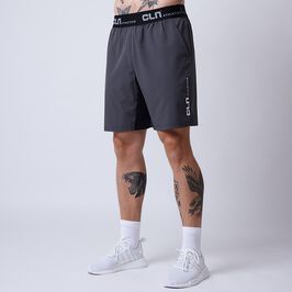 Dino Stretch Shorts, Dark Grey, L  Dino Stretch Shortsit Harmaa