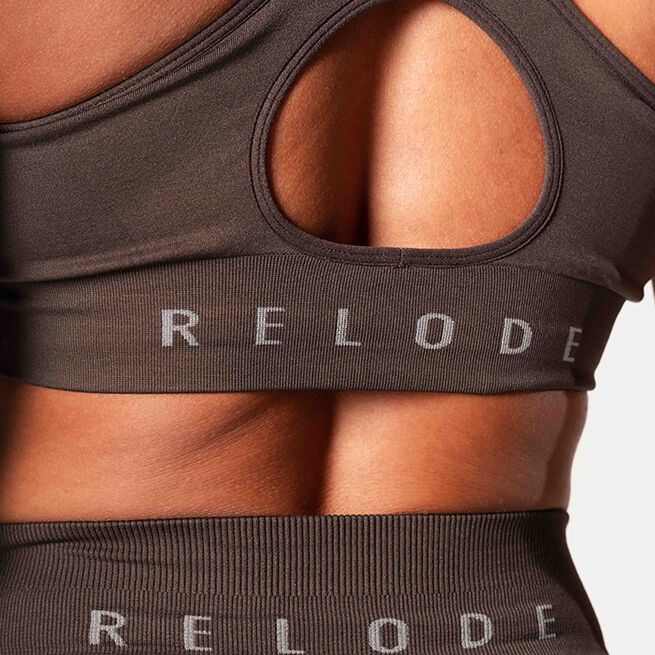 Relode Prime Scrunch Top, Brown