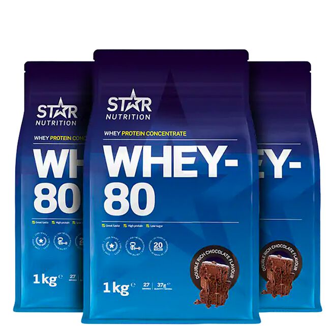 Mix&Match: 3 x Whey-80 Heraproteiini 1 kg
