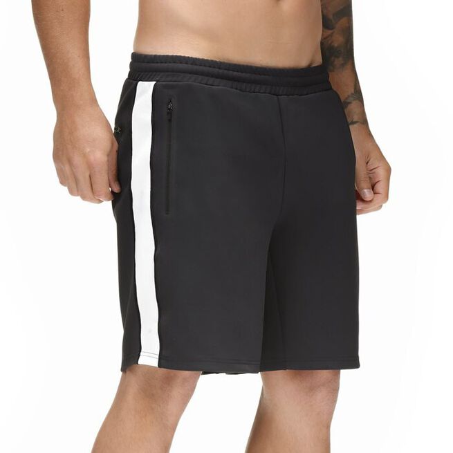 Star Gym Shorts, Black/White, S 