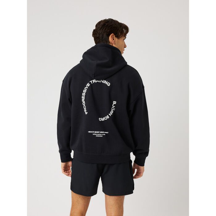 Borg Oversized Huppari Musta