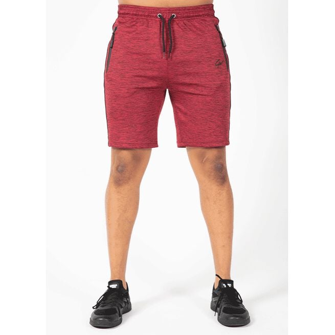 Wenden Track Shorts, Burgundy red 