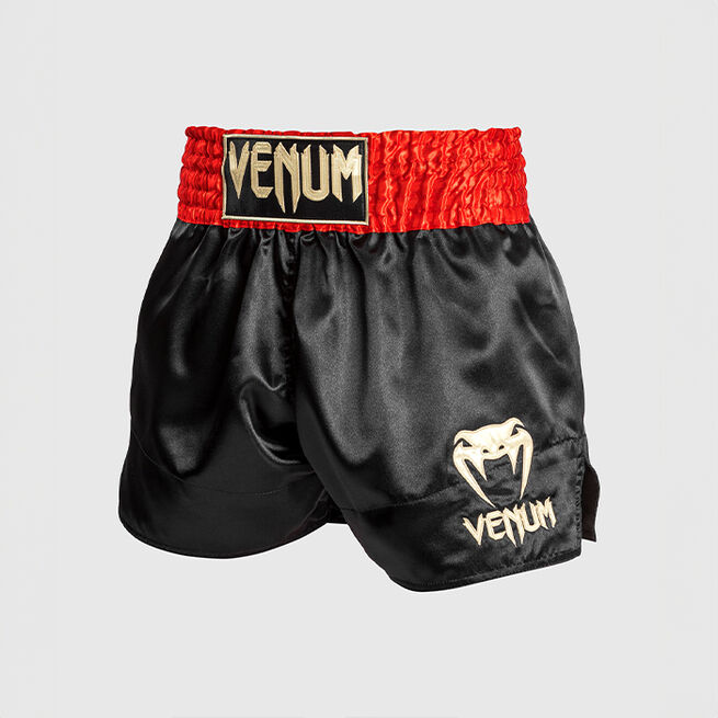 Venum Classic Muay Thaï Short Red/Black/Gold, L 