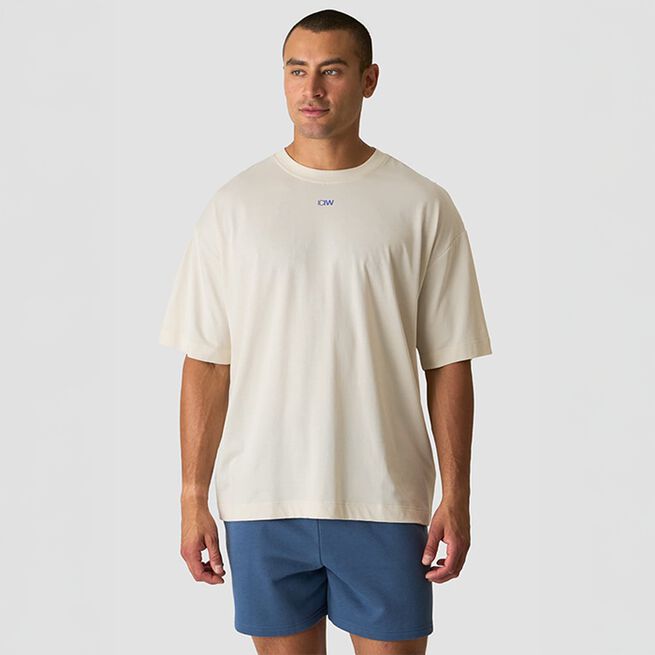 Everyday Oversized T-paita Beige
