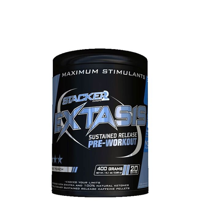 Extasis Pre Workout 20 annosta Fruit Punch