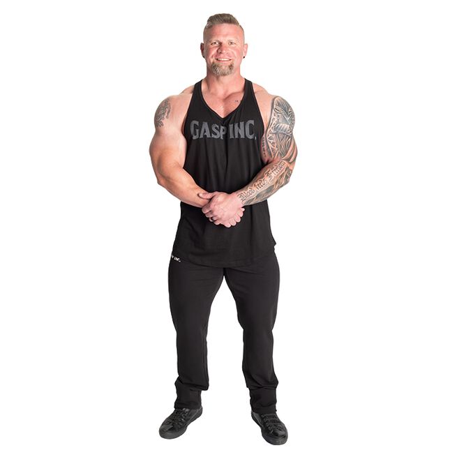 Essential T-Back Paita Musta/Harmaa