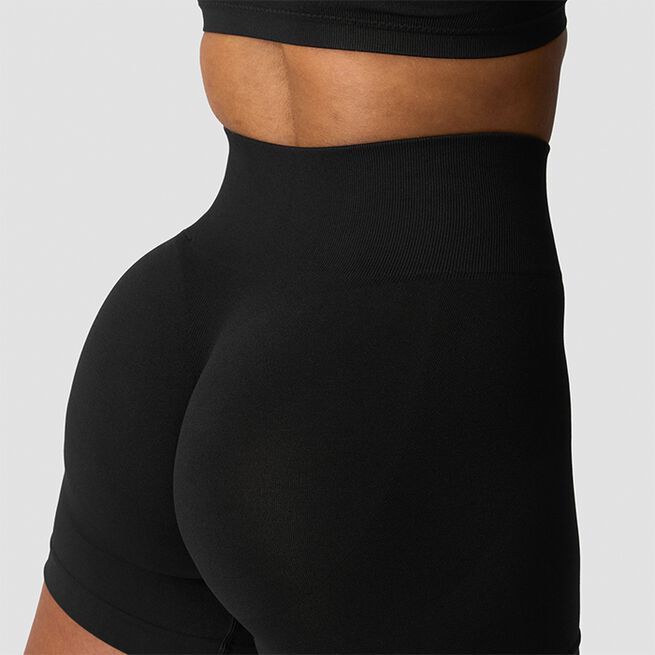 Smooth Midi Shorts Musta