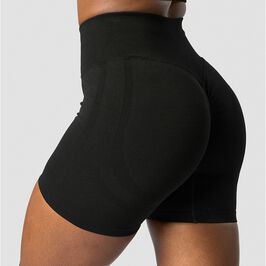 Rush Seamless Shorts, Black, L  Rush Seamless Shorts Musta