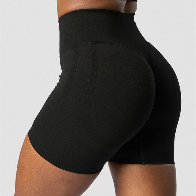 Rush Seamless Shorts Musta