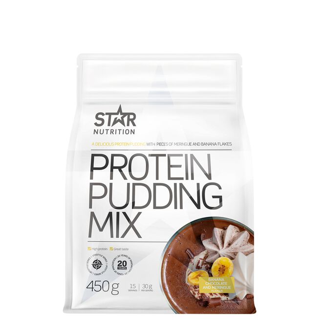 Protein Pudding Marängsviss 450 g 