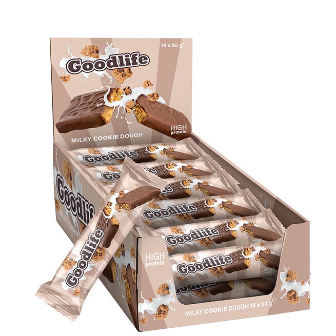 15 x Proteiinipatukka 50 g Milky Cookie Dough