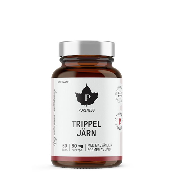 Trippel J&auml;rn 60 kapslar