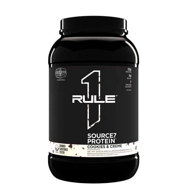 R1 Source 7 Protein Gelato Series Cookies & Crème