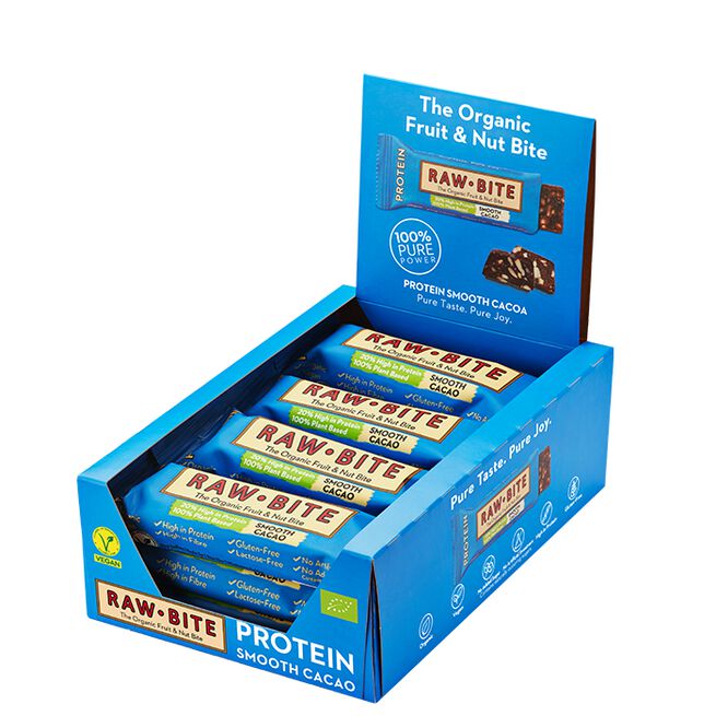 12 x Hedelmä-pähkinäpatukka 50 g Protein/Kakao