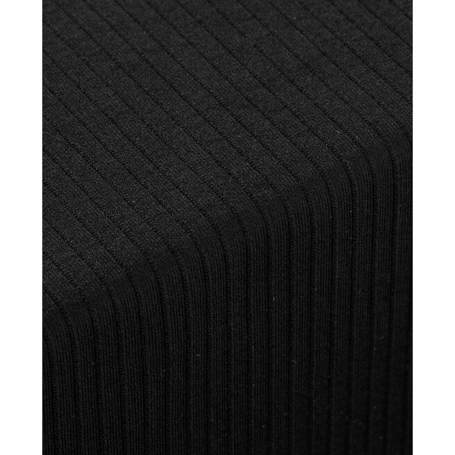 Ribbed Define Seamless Pocket Tights Musta