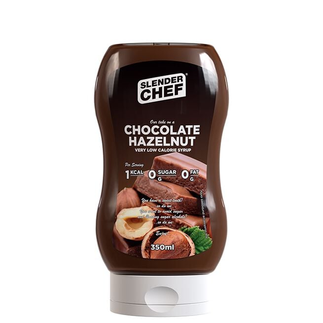 Vähäkalorinen suklaakastike 350 ml Chocolate Hazelnut