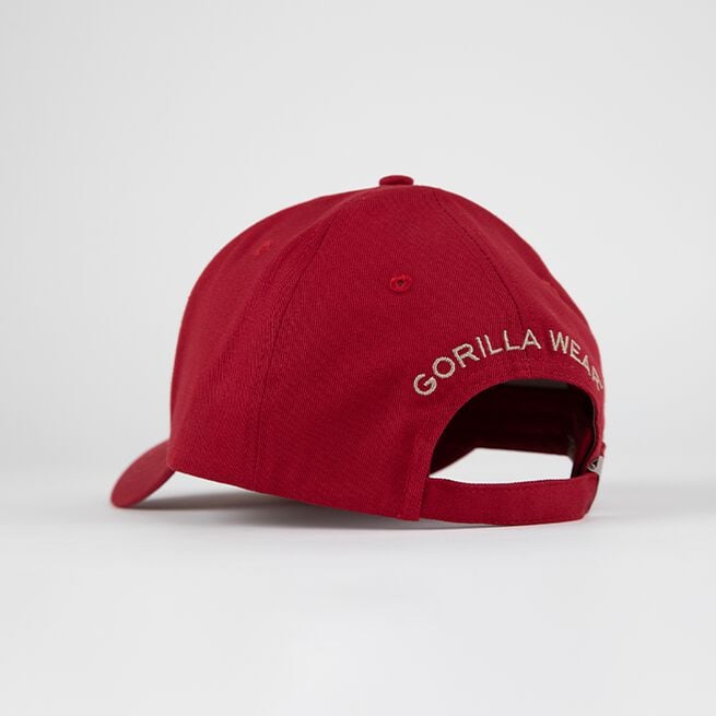 Gorilla Wear Buckley Cap, Red/Beige