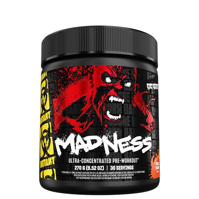 Madness PWO 30 annosta Peach Mango - 30 servings