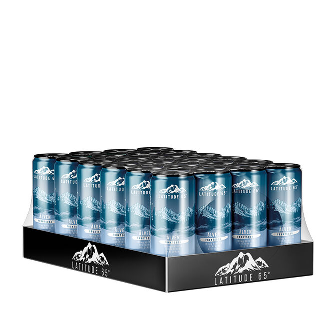 24 x Latitude 65 Energiajuoma 330 ml Älven