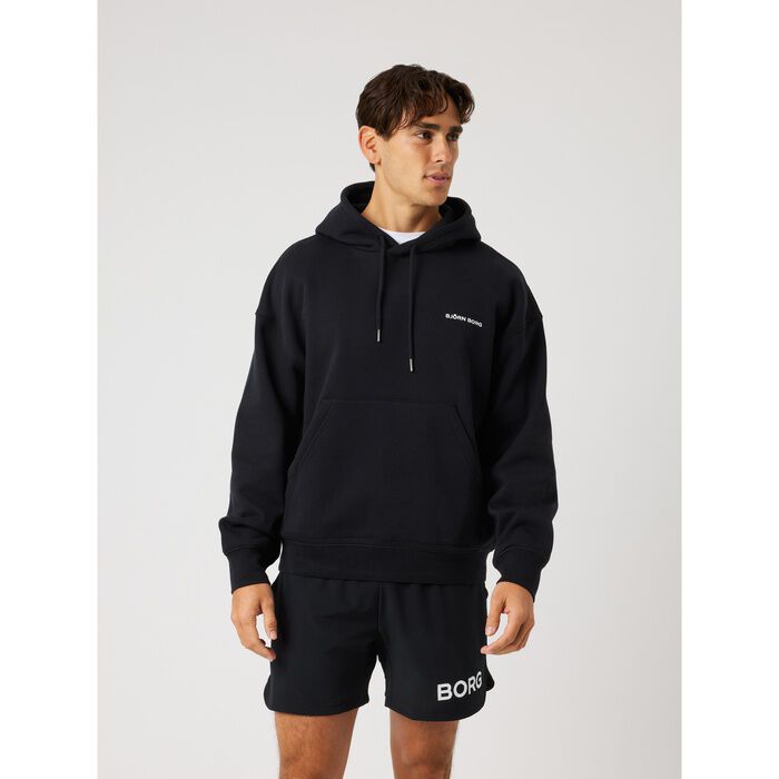 Borg Oversized Huppari Musta