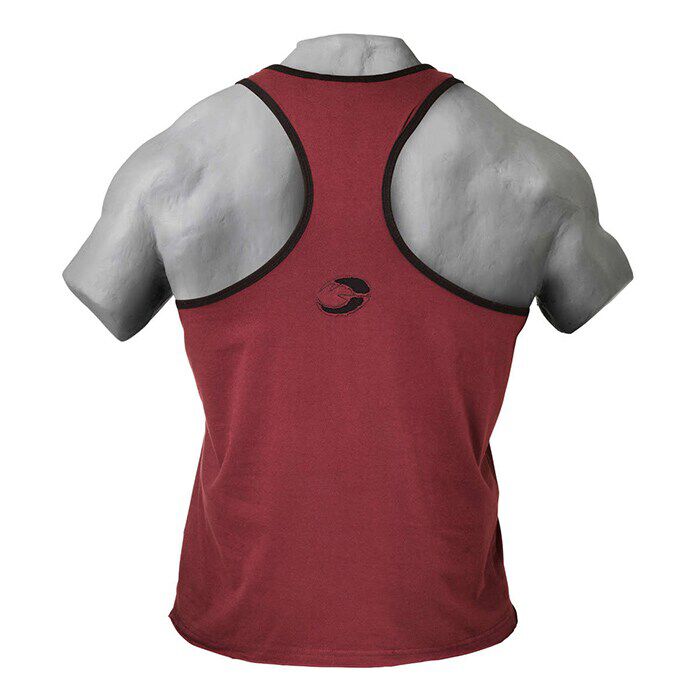 Vintage T-Back Paita Tummanpunainen