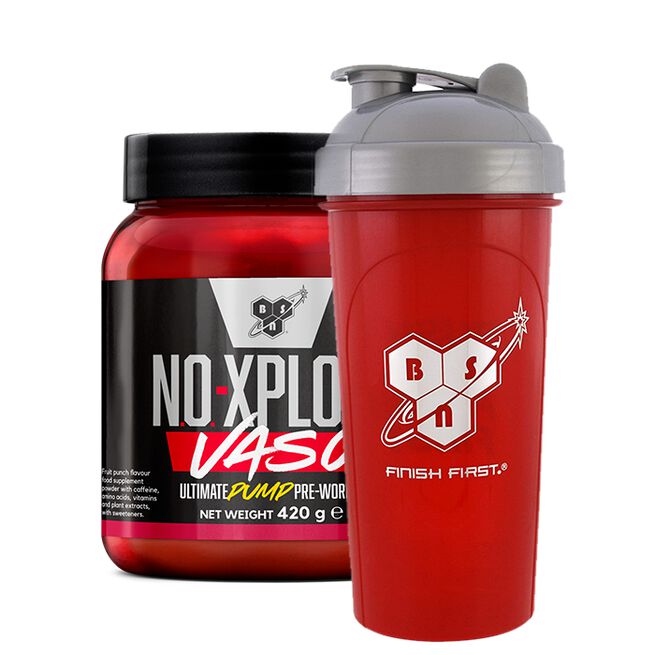 N.O.-Xplode Vaso PWO 420 g + BSN shaker 600 ml