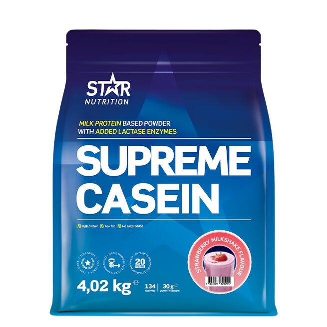Supreme Casein 4020 g Strawberry Milkshake