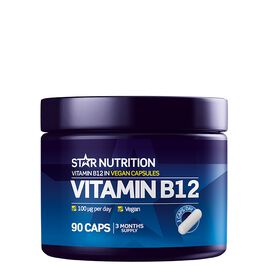 Star nutrition Vitamin B12 vegan B12-vitamiini 90 kapselia