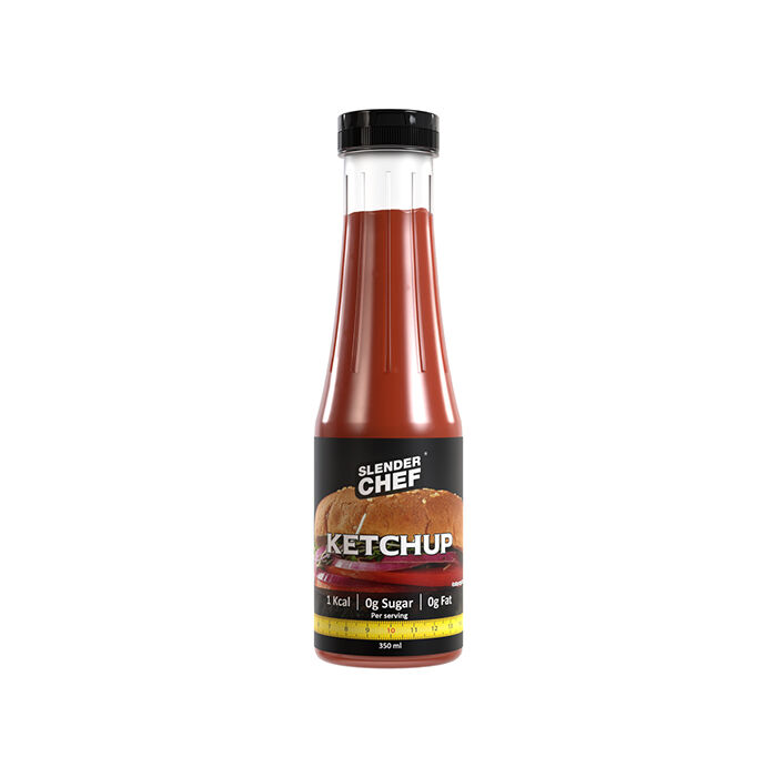 Slender Chef v&auml;h&auml;kalorinen kastike 350 ml Ketchup