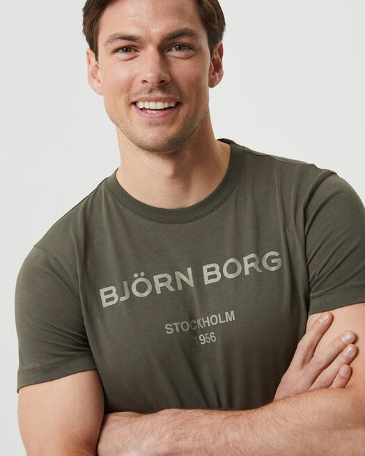 BORG Borg Logo T-shirt, Forest Night