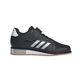 Adidas Power Perfect III, Black/White/Grey, 36  Power Perfect 3 Kengät Musta Valkoinen Harmaa