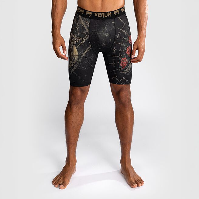 Santa Muerte 5.0 Vale Tudo Shorts Musta Kulta