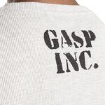 Gasp Thermal Gym Sweater, Grey Melange
