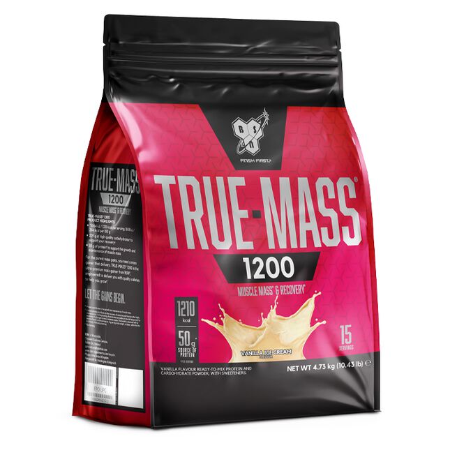 True Mass 1200 Gainer 15 annosta Vanilla