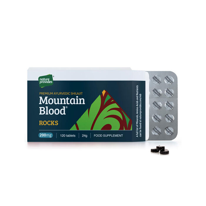 Mountain Blood&reg; Rocks 120 kapslar