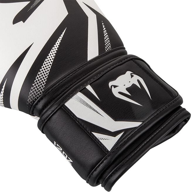 Venum Challenger 3.0 Boxing Gloves, White/Black, 14oz 