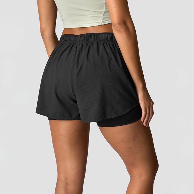 Mirage 2-in-1 Shorts Musta