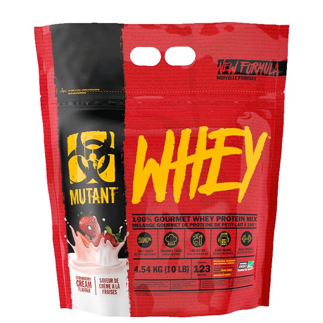 Mutant Whey Heraproteiini 4,5 kg Strawberry Cream