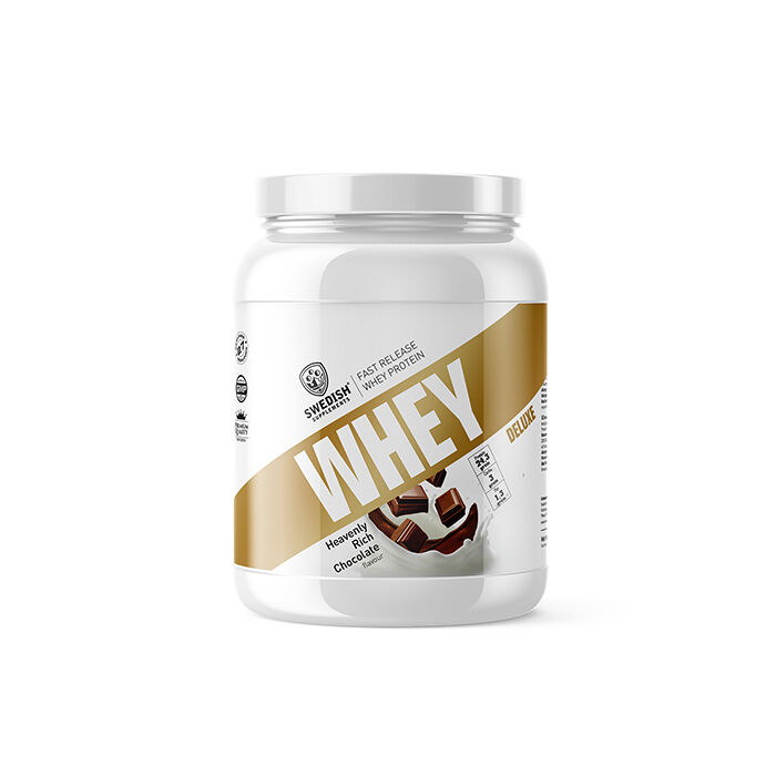 Whey Deluxe Heraproteiini 900 g Heavenly Rich Chocolate