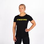 Fitnesstukku T-shirt Women, Black