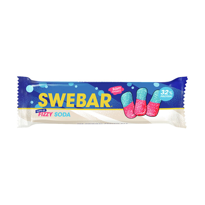 15 x Swebar Proteiinipatukka 55 g Fizzy Pop