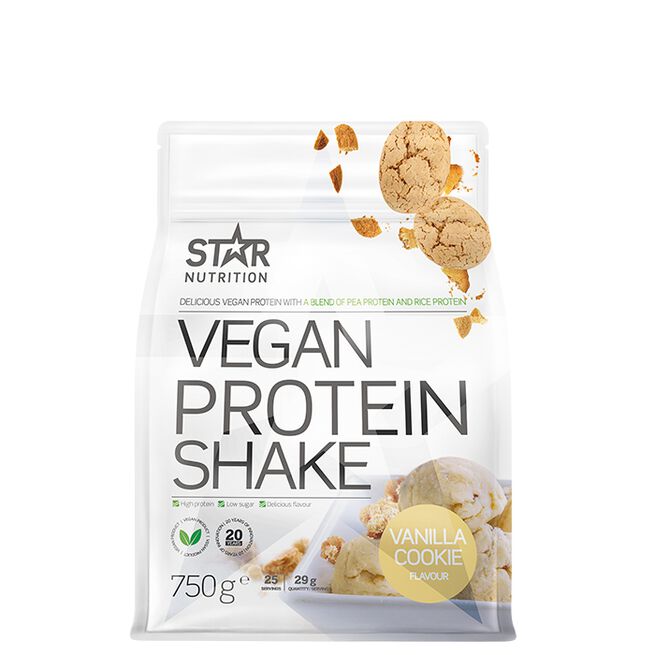 Vegan Protein Shake Vegan Protein Powder 750 g Vanilla Cookie
